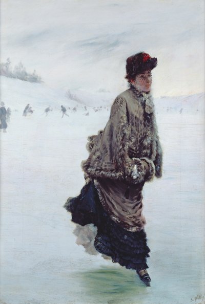 The Skater by Giuseppe de Nittis